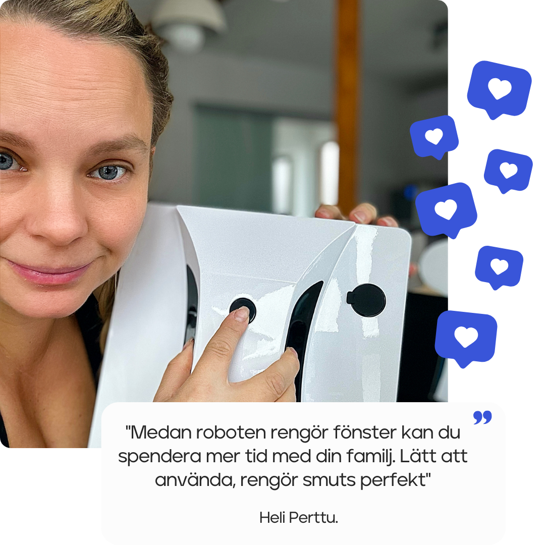 HESTER Fönsterputsrobot – HESTER M2-PRO Fönsterputsrobot